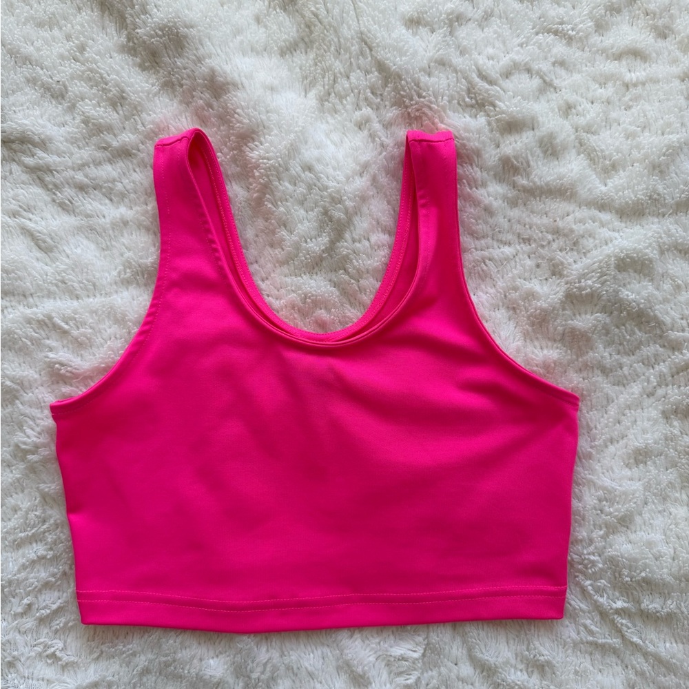 Wild Fable Bright Pink Cropped Top – Size XS